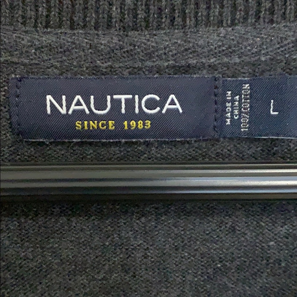 Nautica grey tweed vest - Picture 2 of 2